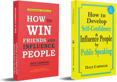 How to Win Friends and Influence People + How to Develop Self-Confidence & Influence People By Public Speaking | Combo of 2  - Books on personal development & self-help(Paperback, Dale Carnegie)