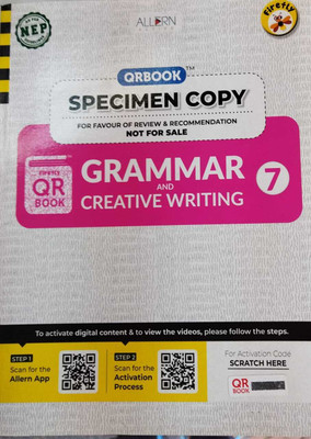 Firefly QR Grammar And Creative Writing 7(Kolkata, FIREFLY BOOK)
