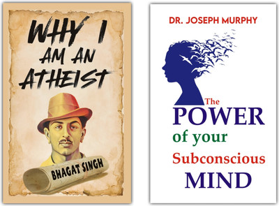 The power of your subconscious Mind and Why I am an Atheist book in English(kumarraja71702@gmail.com, Dr joseph murphy, Bhagat singh)