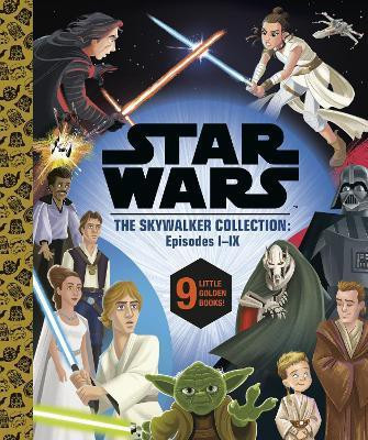 Star Wars Episodes I - IX: a Little Golden Book Collection (Star Wars)(English, Hardcover, Golden Books)