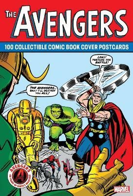 Avengers: 100 Collectible Comic Book Cover Postcards(English, Postcard book or pack, Entertainment Marvel)