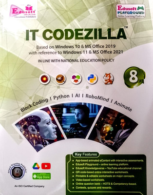 Edusoft IT Codezilla class 8(Paperback, Gagan Agarwal)