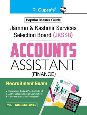 JKSSB: Accounts Assistant (Finance) Recruitment Exam Guide(English, Paperback, RPH Editorial Board)