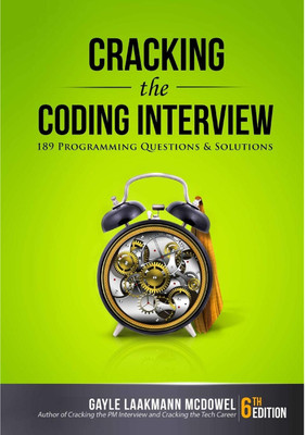 Cracking the Coding Interview, English(Paperback, Laakmann Gayle McDowell)