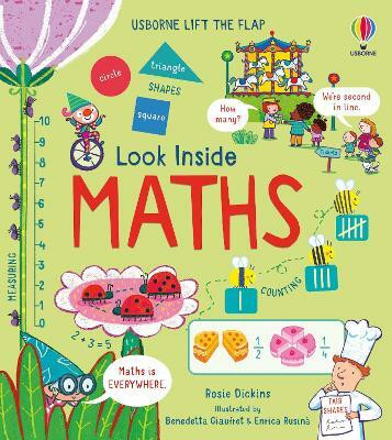 Look Inside Maths(English, Board book, Dickins Rosie)