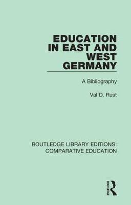 Education in East and West Germany(English, Hardcover, Rust Val D.)
