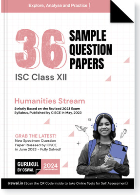 Isc 36 Sample Question Papers (Humanities Stream) for 2024 Examination(English, Hardcover, unknown)