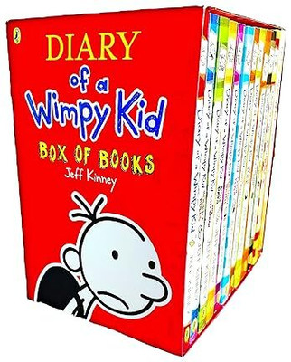 Diary of a Wimpy Kid Collection 12 Books Box Set(Paperback, Jeff Kinney)