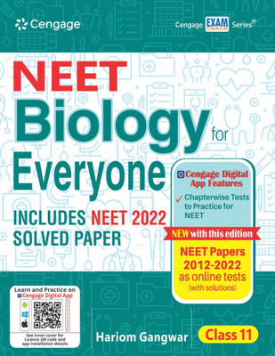 NEET Biology For Everyone: Class 11 - Includes NEET 2022 Solved Paper - Second Edition - 2023(Paperback, Hariom Gangwar)