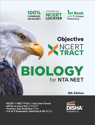 Disha Objective NCERT Xtract Biology for NTA NEET 8th Edition | One Liner Theory, MCQs on every line of NCERT, Tips on your Fingertips, Previous Year Question Bank, PYQs, Mock Tests(Paperback, Disha Expert Team) Disha Objective NCERT Xtract Biology for NTA NEET 8th Edition | One Liner Theory, MCQs on every line of NCERT, Tips on your Fingertips, Previous Year Question Bank, PYQs, Mock Tests(Paperback, Disha Expert Team)
