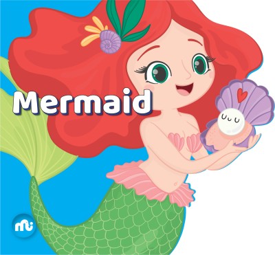 Cutout Board Book : Mermaid(Board book, Moonstone, Rupa Publications India)