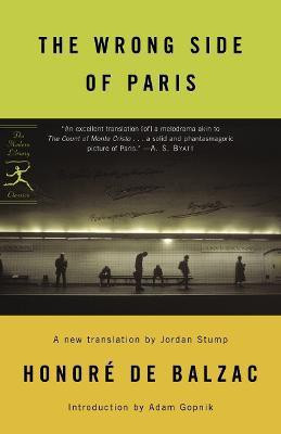 The Wrong Side of Paris(English, Paperback, Balzac Honore de)