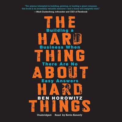 The Hard things about hard things(Paperback, Ben Horowitz)