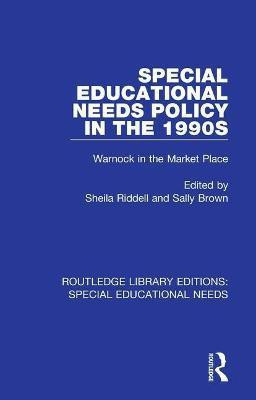 Special Educational Needs Policy in the 1990s(English, Paperback, unknown)