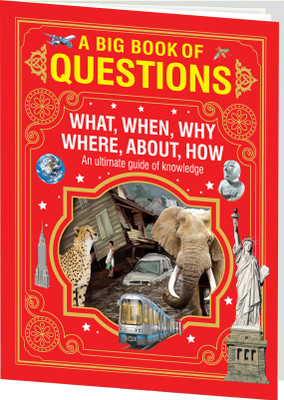 Hello Friend Books A Big Book Of Questions: An Ultimate Guide of Questions and Answers Covering Topics such as Space, Wildlife, Human body, Inventors, Dinosaurs and More (Hardcover)(Paperback, Hello Friend Books)
