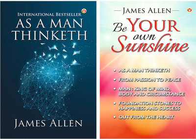 Best James Allen Books- Be Your Own Sunshine + As a Man Thinketh (Set of 2 books)(Paperback, James Allen)