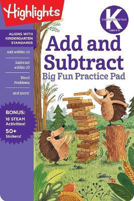 Kindergarten Add and Subtract Big Fun Practice Pad(English, Paperback, unknown)