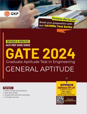 GATE 2024 : General Aptitude - Guide(Paperback, GKP)