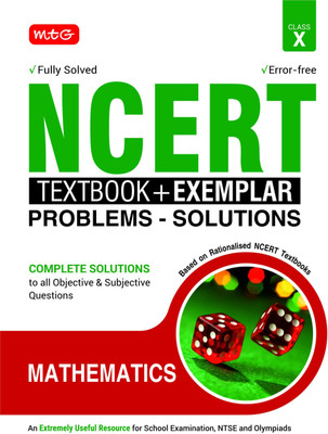 MTG NCERT Textbook + Exemplar Problem Solutions Class 10 Mathematics | Complete Solutions to All Objective & Subjective Questions(Paperback, MTG Editorial Board) MTG NCERT Textbook + Exemplar Problem Solutions Class 10 Mathematics | Complete Solutions to All Objective & Subjective Questions(Paperback, MTG Editorial Board)
