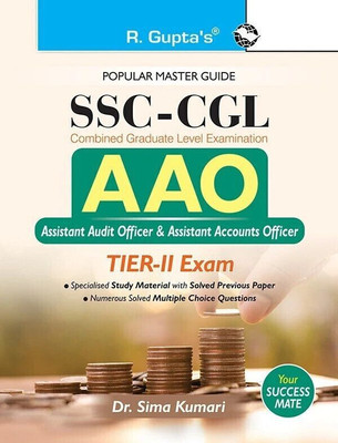 Ssc-Cgl  - AAO (Assistant Audit Officer & Assistant Accounts Officer) TIER-II Exam Guide(English, Paperback, Rph Editorial Board)
