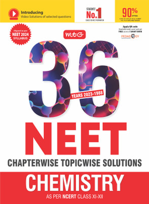 MTG 36 Years NEET Previous Year Solved Question Papers with NEET PYQ Chapterwise Topicwise Solutions - Chemistry For NEET Exam 2024 | Get Free access of Smart Book(English, Paperback, MTG Editorial Board)