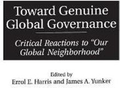 Toward Genuine Global Governance(English, Hardcover, Harris Errol E.)