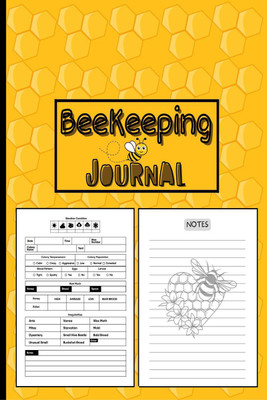 Beekeeping Journal(English, Paperback, Lazy Black Cat Books)