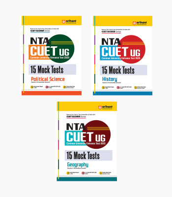 Arihant Nta Cuet Ug 15 Mock Test for Section 2 Humanities Domain Political Science, History, Geography Exam Book for Cuet 2025 (Editioni)(English, Hardcover, unknown)