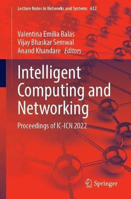 Intelligent Computing and Networking(English, Paperback, unknown)