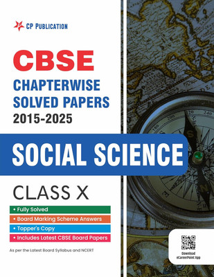 CBSE Chapterwise Question Bank Class 10 Social Science Solved Papers 2015 to 2025 By Career Point Kota(Paperback, Career Point Kota)