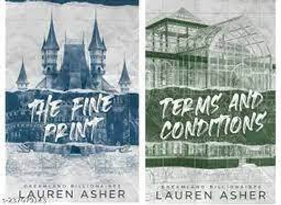 Dreamland Billionaires Collection Terms and Conditions, The Fine Print 2 Books Set By Lauren Asher(Paperback, LAUREN ASHER)