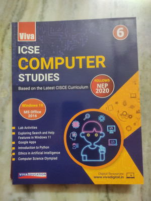 Icse Computer Studies, Book 6 (Edition2)(English, Hardcover, unknown)