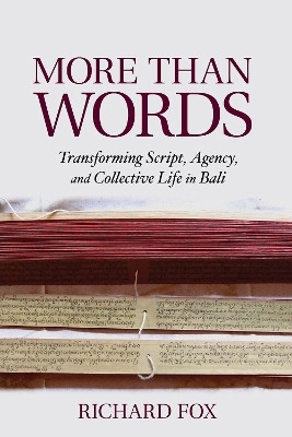 More Than Words(English, Paperback, Fox Richard)