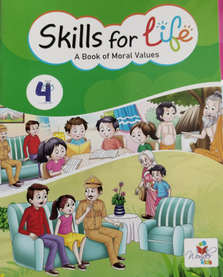 Skills For Life A Book of Moral Valued Class 4(Paperback, Megha Bhupinder Singh)