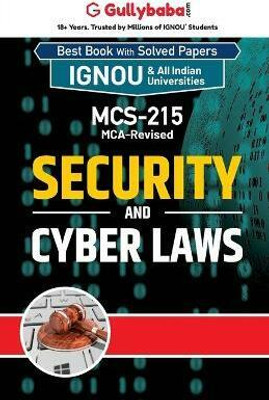 MCS-215 Security and Cyber Laws(English, Paperback, Panel Gullybaba Com)