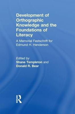 Development of Orthographic Knowledge and the Foundations of Literacy(English, Paperback, unknown)