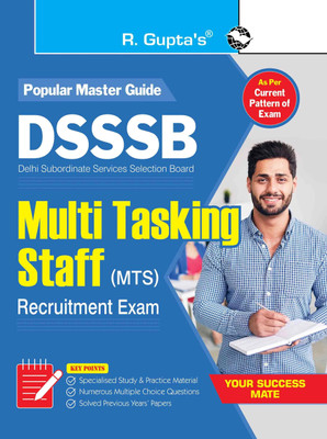 DSSSB: Multi Tasking Staff (MTS) Recruitment Exam Guide(English, Paperback, RPH Editorial Board)