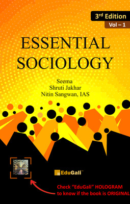 Essential Sociology 3rd ED (Vol-1)(Paperback, Nitin Sangwan, IAS, Shruti Jakhar, Seema)