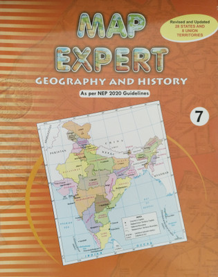 Map Expert Geography and History 7(Paperback, Anita Jain)
