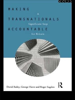 Making Transnationals Accountable(English, Paperback, Bailey David)