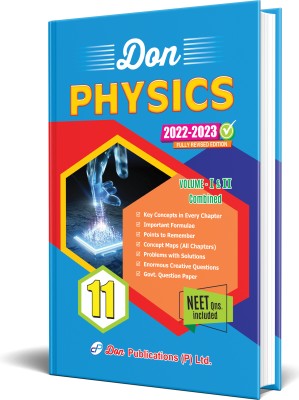 DON 11th Physics Guide (Volume - I & II)(Paperback, Dr. S.A. Rajkumar)