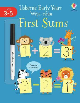 Early Years Wipe-Clean First Sums(English, Paperback, Greenwell Jessica)