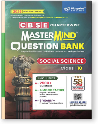 Mastermind CBSE Question Bank Class 10 Social Science Exam 2026 With 4 Mock Papers(Paperback, Blueprint Editorial Board)