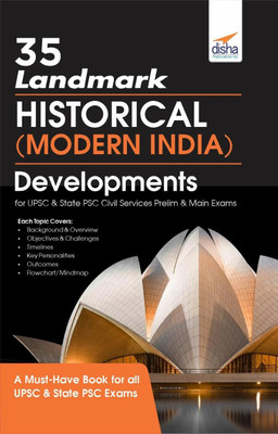 35 Landmark Historical Developments (Modern India) for Upsc & State Psc Civil Services Prelim & Main Exams(English, Paperback, unknown)