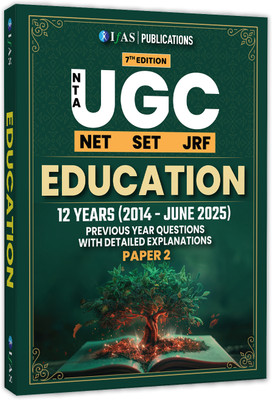 UGC NET Education Paper 2  - Previous Years Solved Papers 2025 Updated Edition (2014 to June 2025) with Detailed Solutions (Unit Wise Sorted) | Bestselling Previous Years Questions PYQ Book for NTA UGC NET/JRF and SET Education Exams in India | Two Brothers Publications(Paperback, IFAS Publication)