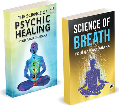 The Scince Of Psychic Healing | Science Of Breath | Yogi Ramacharaka | William Walker Atkinson Book | Pranic Healing Books | Advaita Vedanta Philosophy | Spiritual English Paperback Books in English Combo Gift Pack Set | Indian Hinduism Spirituality | Sanatan Dharm Hindu Dharma religion The Original