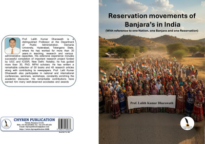 Reservation movements of Banjara’s in India (With reference to one Nation. one Banjara and one Reservation)  - B5 Size(Paperback, Dr. Lalith Kumar Dharavath)