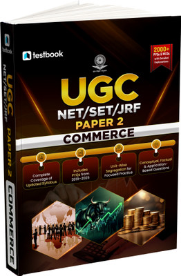 UGC Net/Set/Jrf Commerce Best 2000+ MCQS  - Updated Syllabus(English, Paperback, unknown)