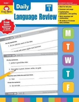 Daily Language Review, Grade 1 Teacher Edition(English, Paperback, Evan-Moor Educational Publishers)