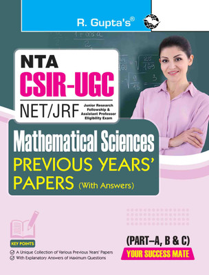 Joint Csir-UGC Net  - Mathematical Sciences: Previous Years' Papers (with Answers)(English, Paperback, Rph Editorial Board)